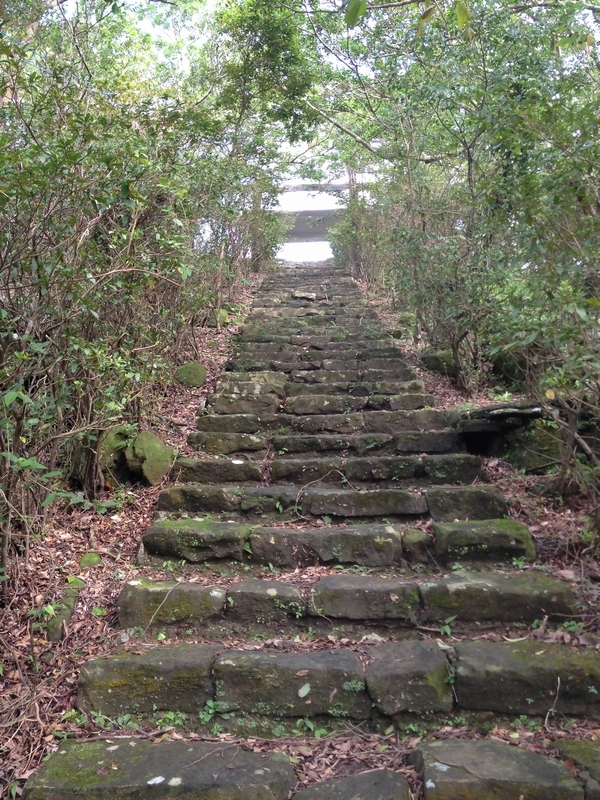 神社の階段